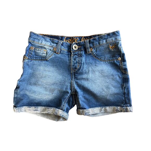 Justice Other - Justice Jeans Premium Shorts Girls Size 10 Denim Blue Jeans